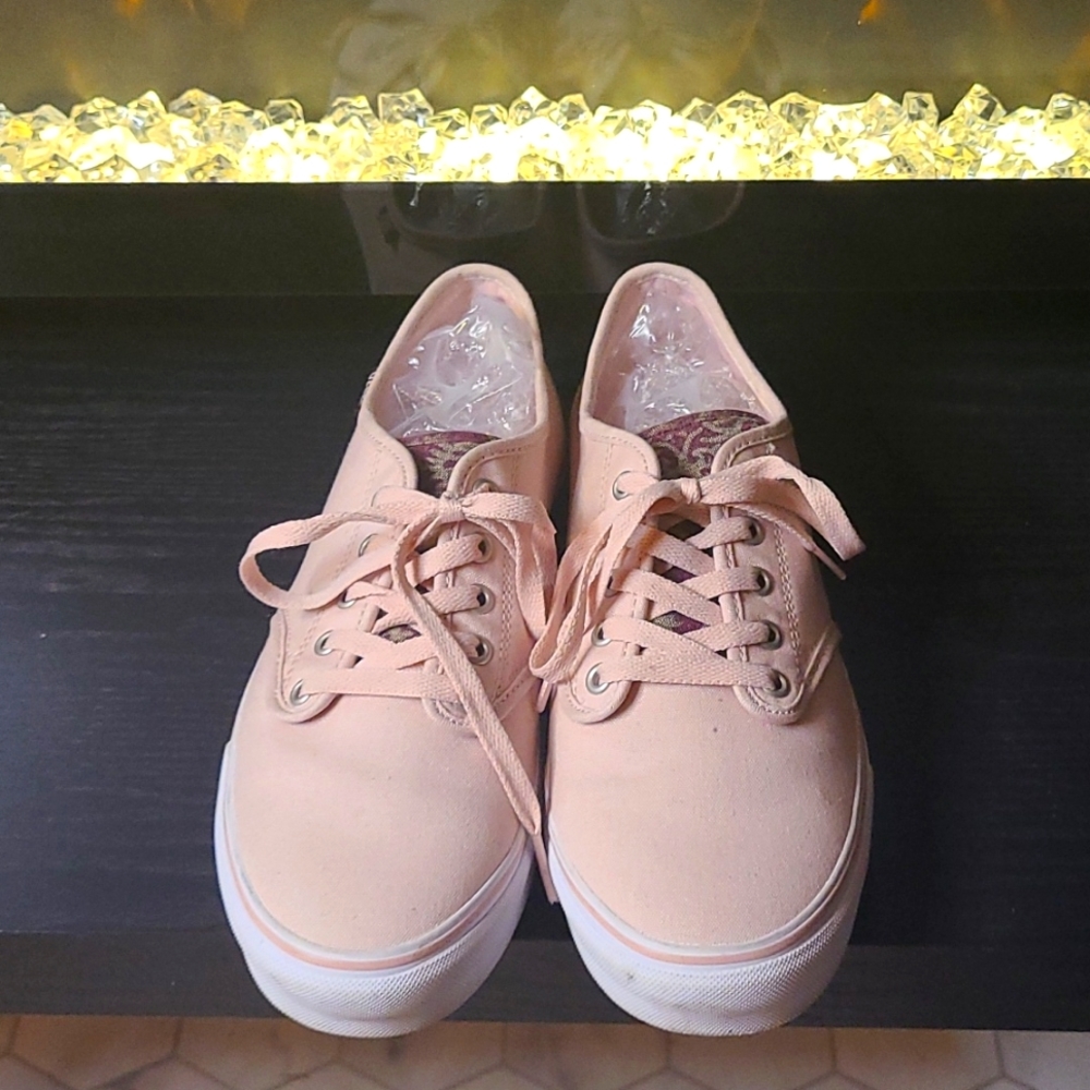 Blush and olive Vans size 11 women